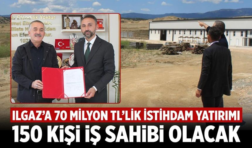 Ilgaz’da 150 kişiye iş kapısı açacak projede imzalar atıldı