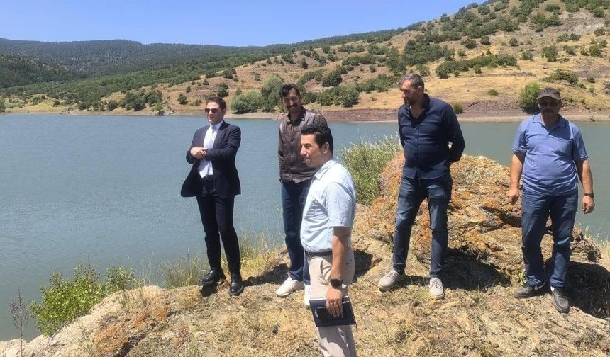 Korgun Kaymakamı Budak, Maruf Köyü’nde devam eden çalışmaları inceledi