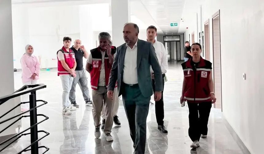 Kurşunlu Hafize Ünal Huzurevi’nde açılış hazırlıkları sürüyor