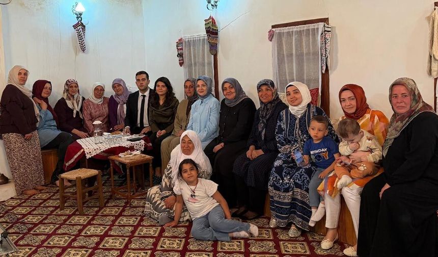 Yapraklı Kaymakamı Akbel’den Hanımeli Derneği’ne ziyaret