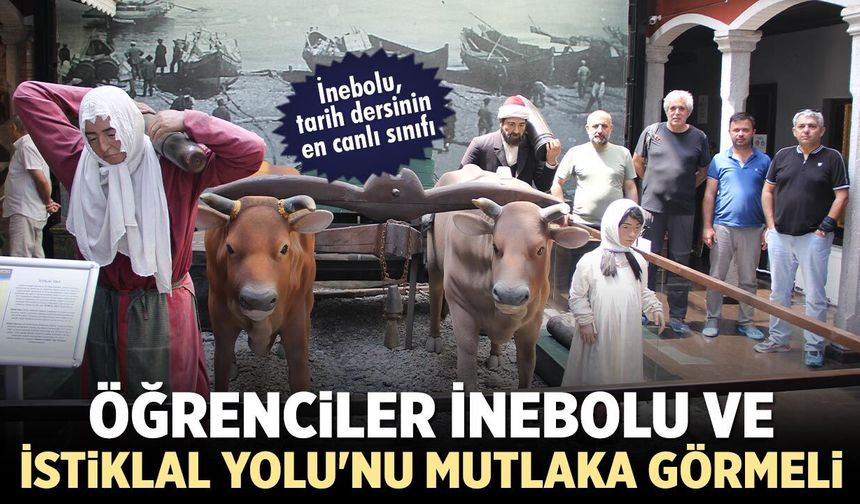 Şeker: " İnebolu ve İstiklal Yolu'nu görmeden Milli Mücadele tam anlaşılamaz"