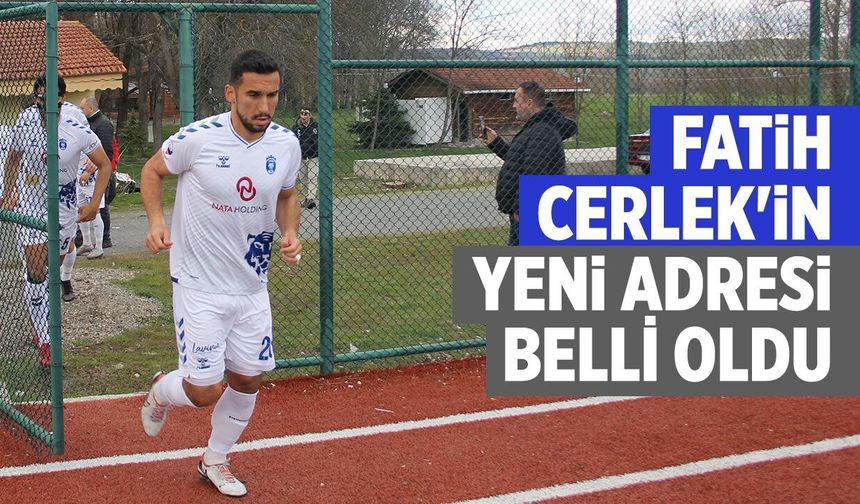 Fatih Cerlek'in yeni adresi Darıca Gençlerbirliği oldu