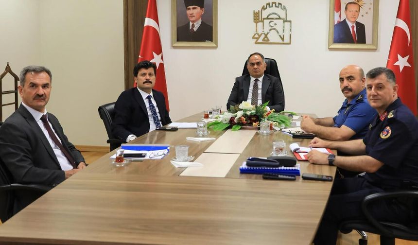 Çankırı’da spor güvenliği için koordinasyon toplantısı yapıldı