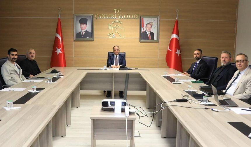 Çankırı Tuzcular Arastası Projesi'nde son durum değerlendirildi