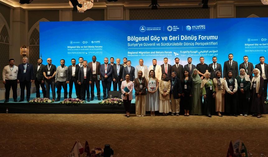 Ankara’da Bölgesel Göç Forumu: Altı ülkeden ortak çözüm mesajı