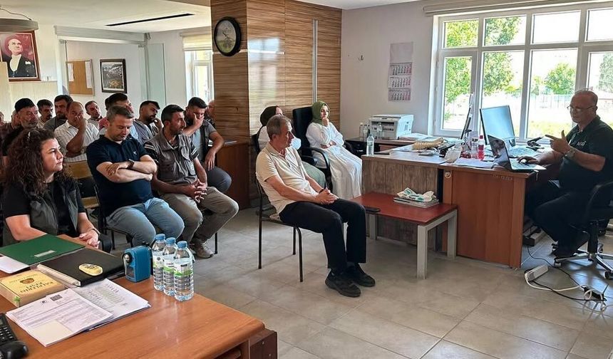 Çankırı AFAD’dan Orman Fidanlık personeline acil durum eğitimi