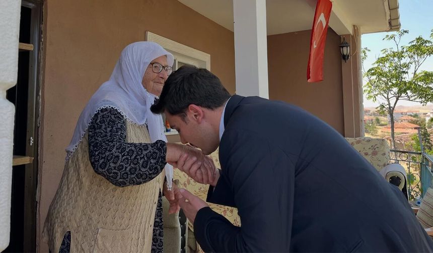 Kızılırmak'ta şehit aileleri ve Kıbrıs gazisine vefa ziyareti