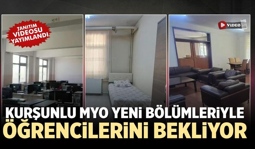 Kurşunlu MYO yeni bölümleriyle öğrencilerini bekliyor