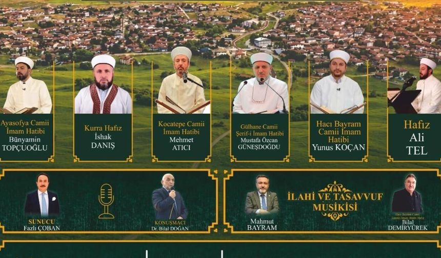 Kalfat’ta manevi gece: Gönüller Kur’an’la buluşacak