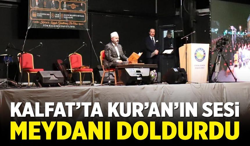 Kalfat’ta Gönülleri Buluşturan Kur’an Ziyafeti