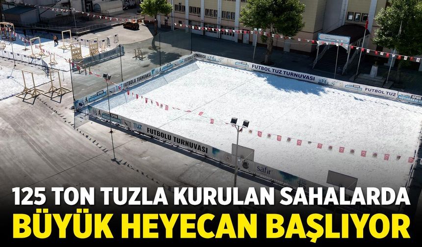 125 ton tuzla hazırlanan sahalarda TUZFEST’26 heyecanı başlıyor