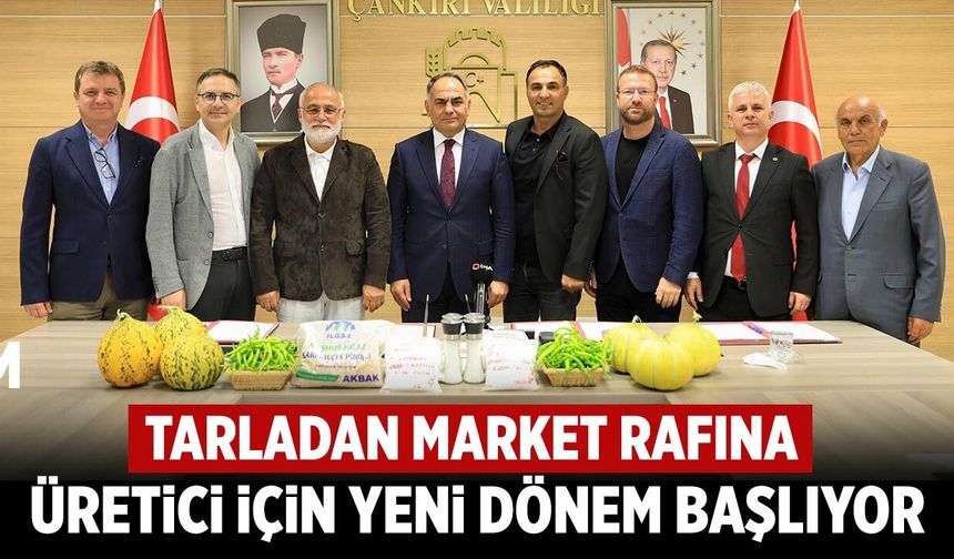 Çankırı’da tarımsal üretim için önemli işbirliği