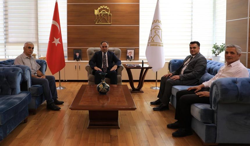 Başkan Lafcı’dan Vali Çakırtaş’a ziyaret