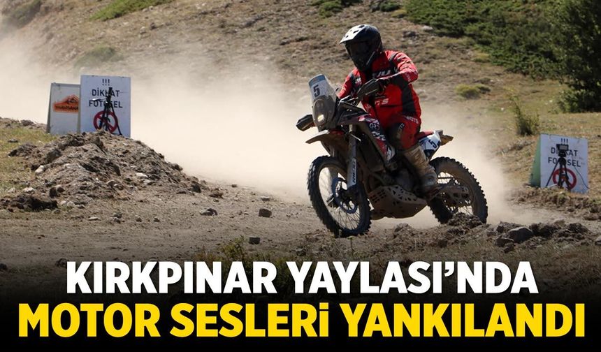 Kırkpınar Yaylası’nda TransAnatolia heyecanı yaşandı