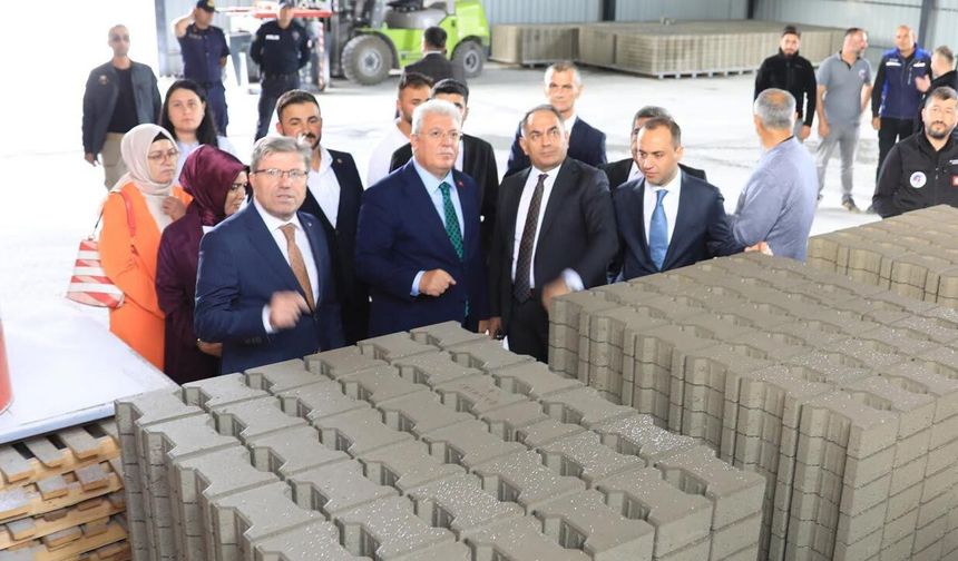 Kurşunlu’daki yatırımlar yerinde incelendi