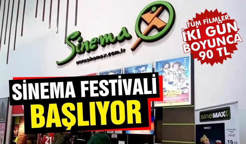 Çankırı’da sinema şöleni başlıyor: Biletler 90 TL