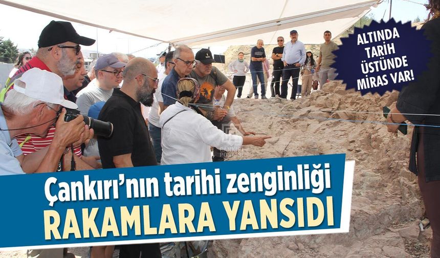 Çankırı’nın 2025 kültür mirası ortaya çıktı