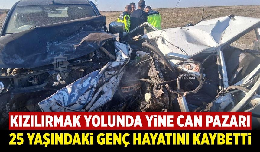 Çankırı'da feci kaza: 25 yaşındaki genç hayatını kaybetti