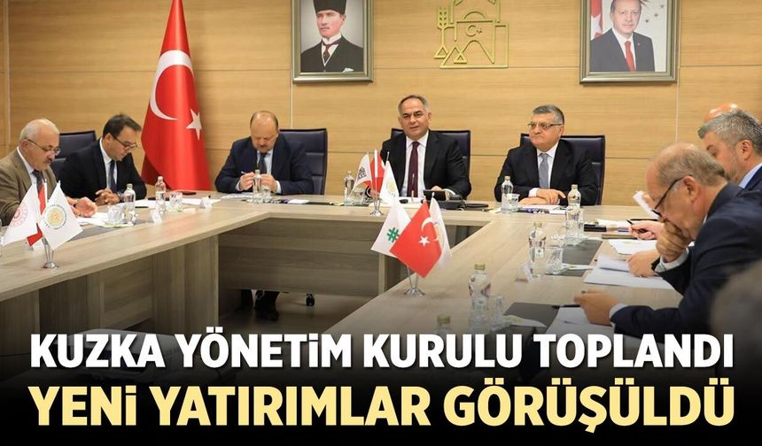 KUZKA Yönetim Kurulu Çankırı’da toplandı