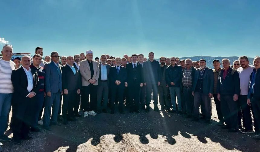 Ilgaz Ilısılık Köyü’nde yeni su deposu hizmete açıldı