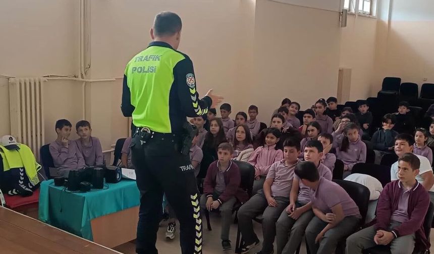 Korgun’da öğrencilere trafik ve ilkyardım eğitimi verildi