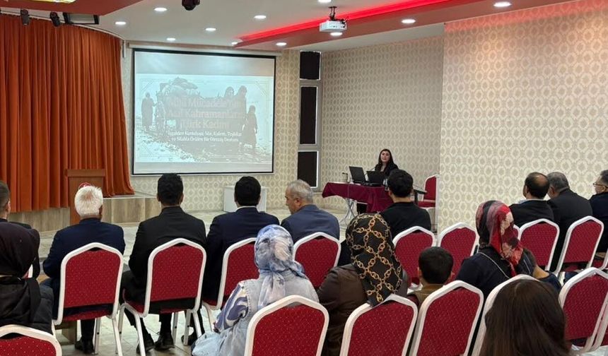 Korgun’da Milli Mücadele’nin kadın kahramanları anlatıldı