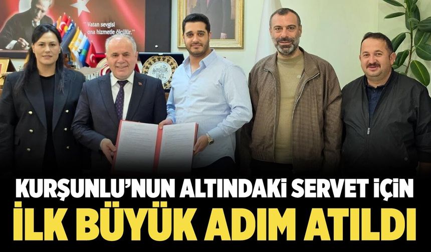 Kurşunlu’da 175 milyon liralık termal tesis için imzalar atıldı
