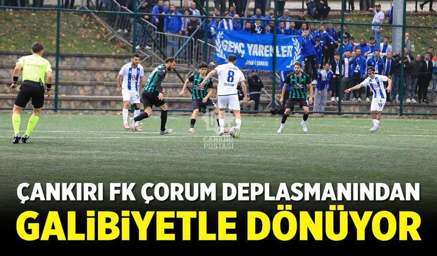 Çankırı FK, yeni sezona galibiyetle başladı: 2-1