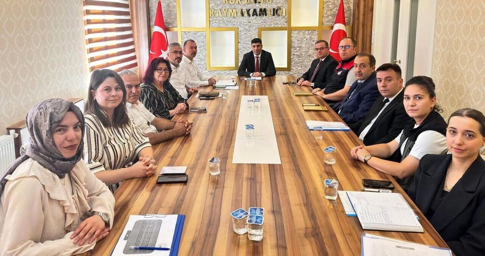 Kurşunlu’da yeni Kaymakam Öztürk başkanlığında ilk toplantı